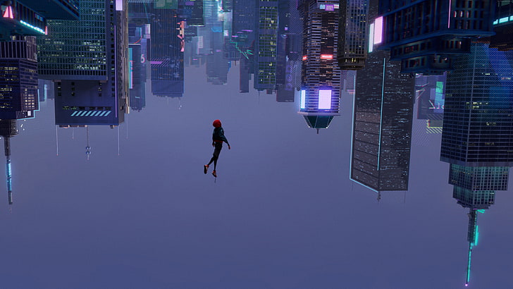 Spider-Man: Into the Spider-Verse, 8k, building exterior, built structure