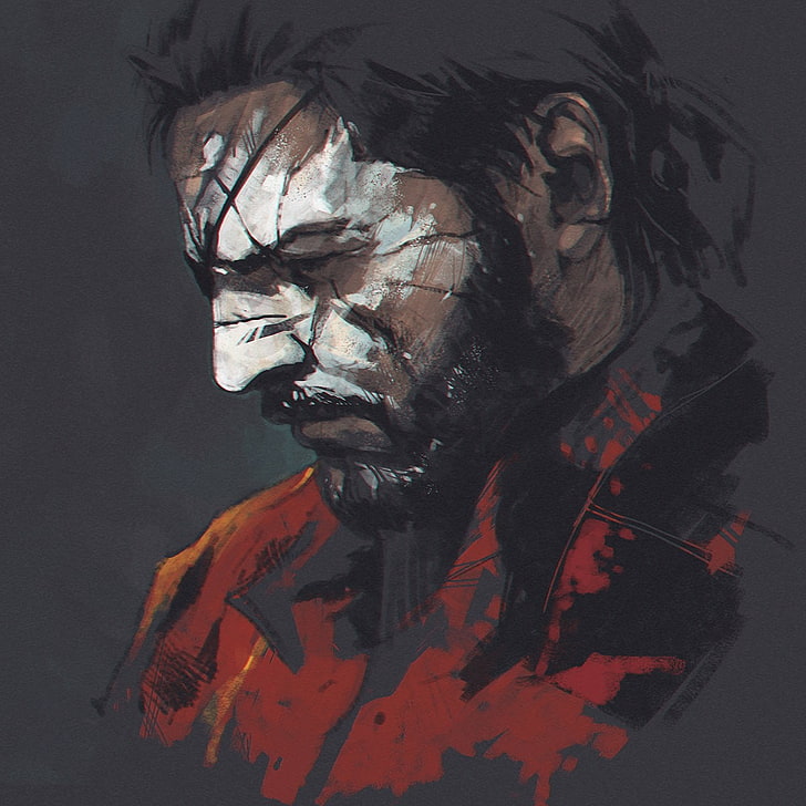 HD wallpaper: digital art, artwork, Metal Gear Solid, Metal Gear Solid V:  The Phantom Pain | Wallpaper Flare
