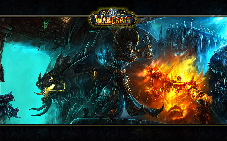 World of Warcraft digital wallpaper, video games, fantasy art, HD wallpaper
