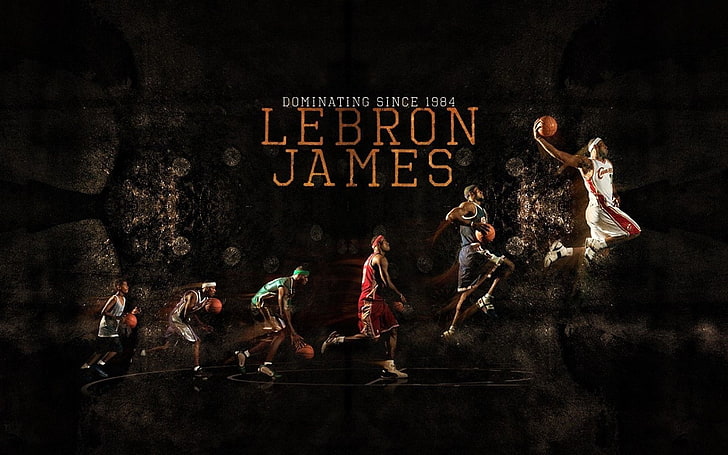 lebron james  photos, group of people, text, men, full length