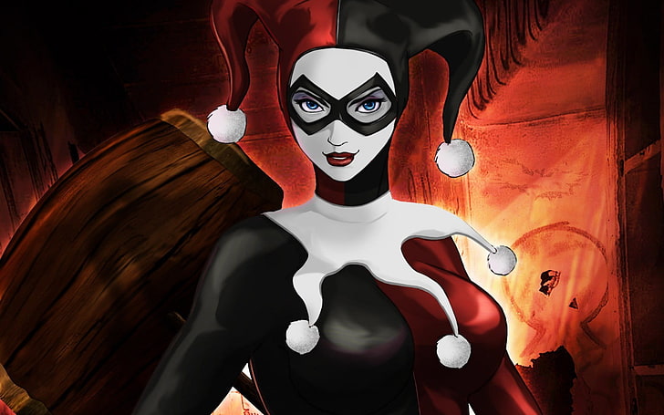 HD wallpaper: Harley Quinn animated illustration, Batman, Joker, DC Comics  | Wallpaper Flare