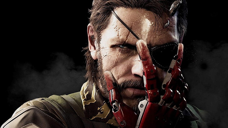male game character wallpaper, Metal Gear Solid V: The Phantom Pain, HD wallpaper
