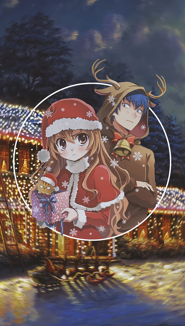 Anime Manga Girl Dressed Santa Claus Stock Vector (Royalty Free) 1221367309  | Shutterstock