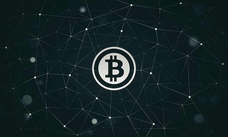 currency, Bitcoin, money, HD wallpaper