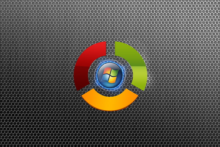 HD wallpaper: Microsoft Windows 7 logo, computer, texture, emblem, Google,  browser | Wallpaper Flare
