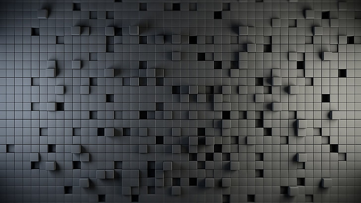white and black area rug, digital art, render, backgrounds, full frame, HD wallpaper