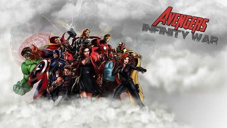 Avengers Infinity War, The Avengers, Hulk, Doctor Strange, Captain America, HD wallpaper