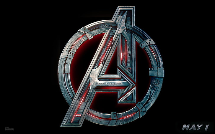 Avenger logo, The Avengers, Avengers: Age of Ultron, futuristic