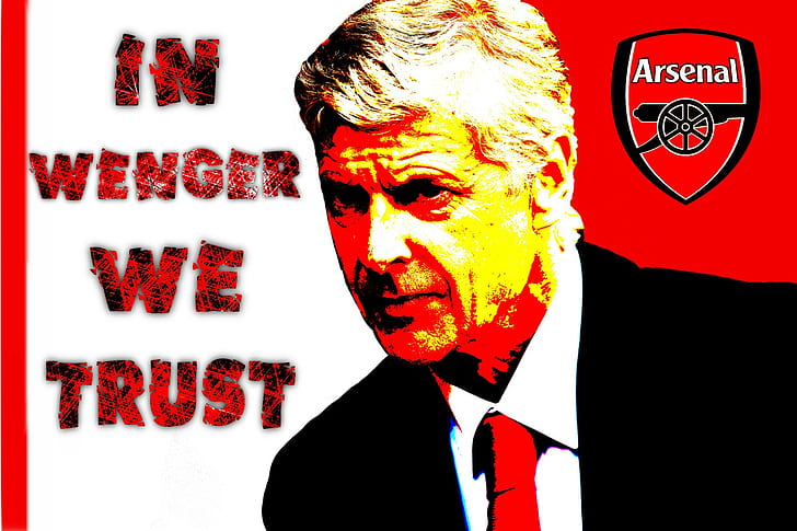 Arsene Wenger, Arsenal, Gunners, Premier League, HD wallpaper