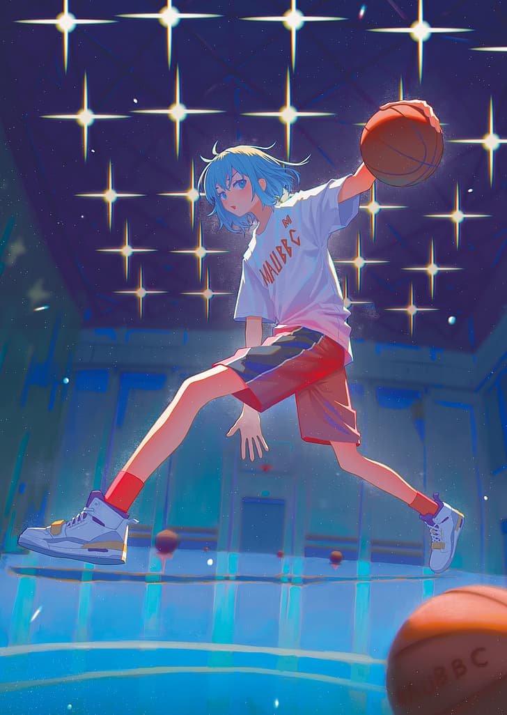 HD wallpaper: anime girls, basketball | Wallpaper Flare