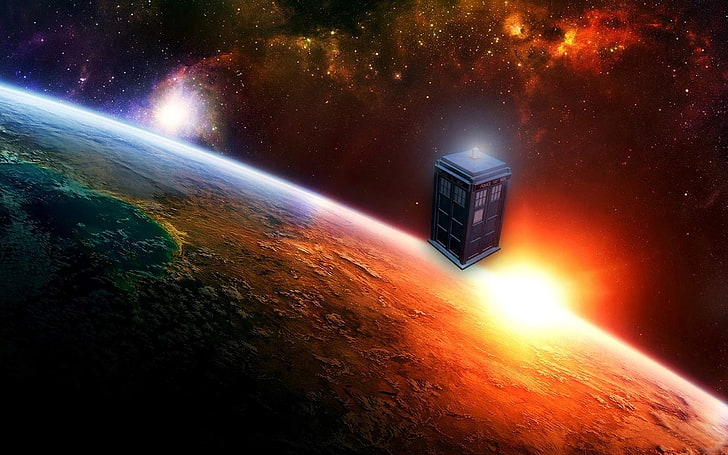 HD wallpaper: Infinite Space-Universe space HD Desktop Wallpaper, Doctor  Who Tardis in outer space wallpaper | Wallpaper Flare