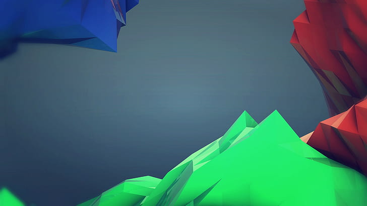 low poly, digital art, simple background