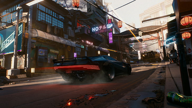 screenshot, Cyberpunk 2077, 4K, E3 2018