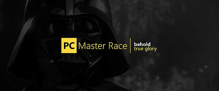 PC gaming, PC Master  Race, Darth Vader