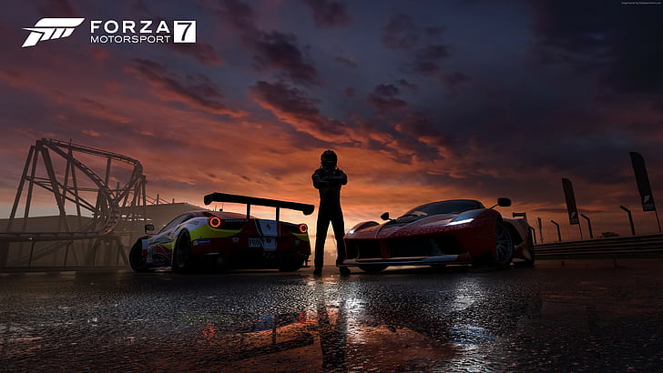 Xbox One X, E3 2017, 4k, Forza Motorsport 7, HD wallpaper
