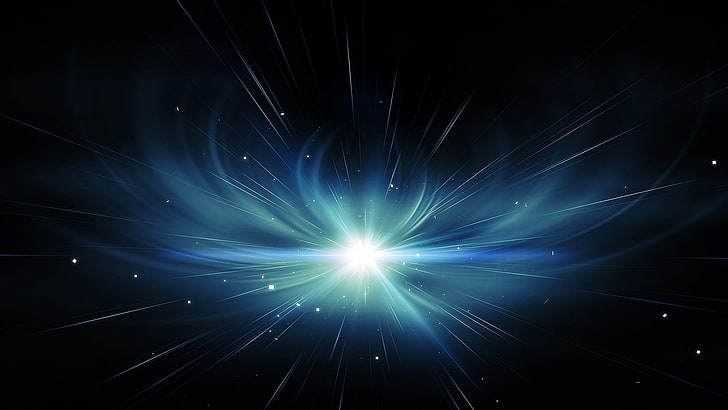 Hd Wallpaper Black Green And Blue Galaxy Illustration Space Stars Black Background Wallpaper Flare