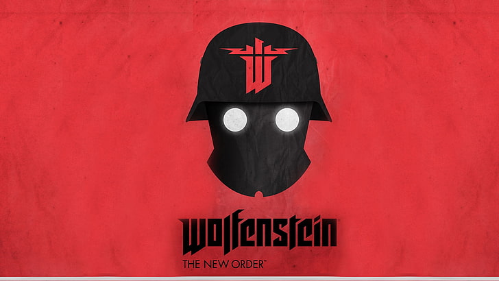 Wolfenstein The New order logo, continuation of a series wolfenstein