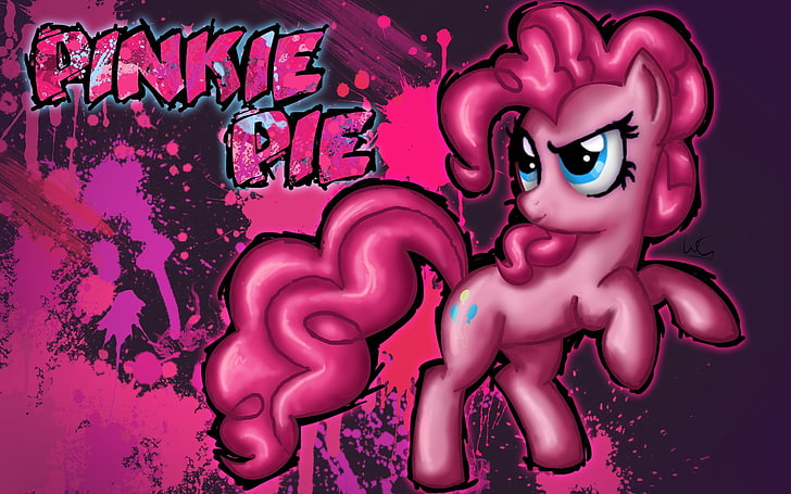 Hd Wallpaper Little Pny Pinkie Pie Illustration Tv Show My Little Pony Friendship Is Magic Wallpaper Flare