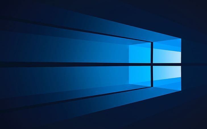 Windows 10 System Desktop-2021 High Quality Wallpa.., blue, no people HD wallpaper