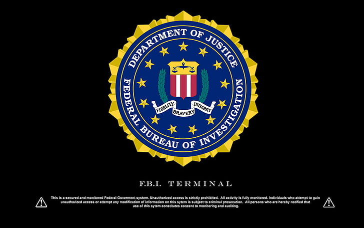fbi, logos, terminal