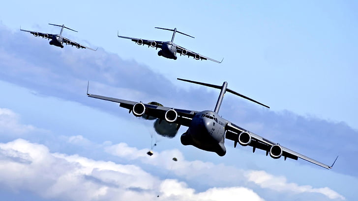 aircraft, airplane, jet, warplane, vehicle, military vehicle, HD wallpaper