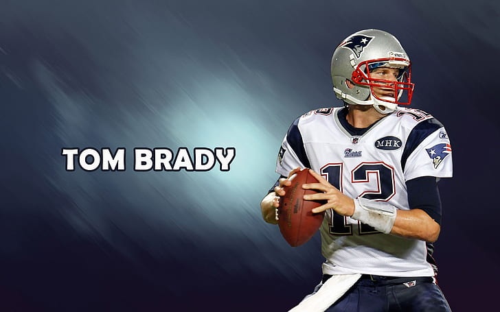 Tom Brady New England Patriots, nfl, HD wallpaper