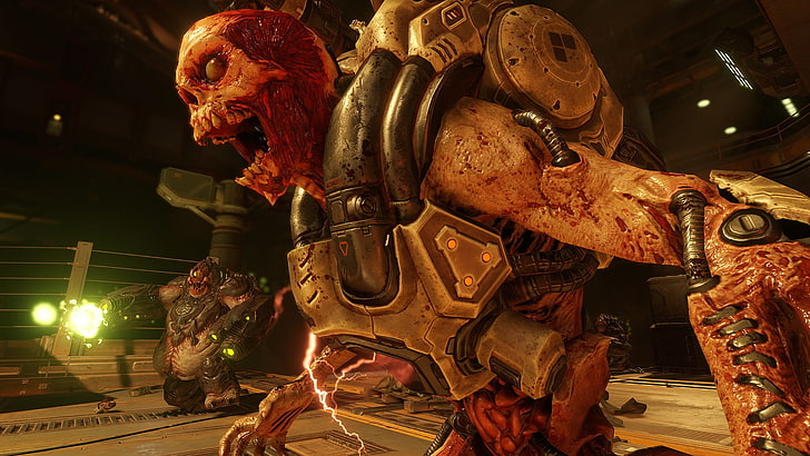 Doom 4, Id Software, video games, shooter, first-person shooter, HD wallpaper