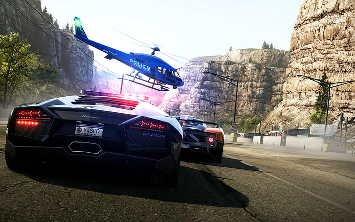 Lamborghini Aventador Pagani Zonda Need for Speed HD, video games, HD wallpaper