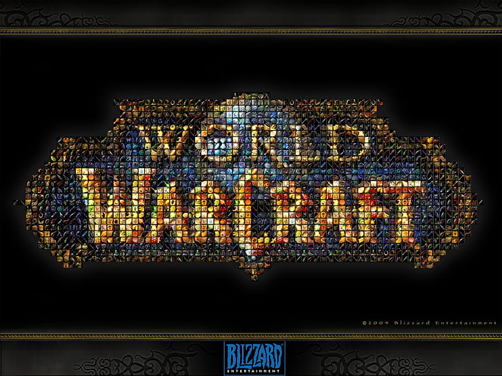 Mosaic Warcraft World of Warcraft - Mosaic Wallpaper Video Games World of Warcraft HD Art, HD wallpaper