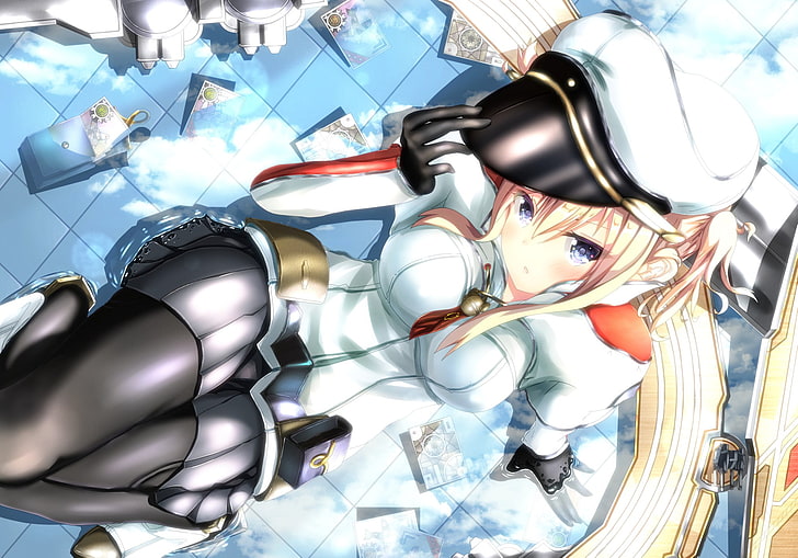 anime, anime girls, Kantai Collection, Graf Zeppelin (KanColle), HD wallpaper