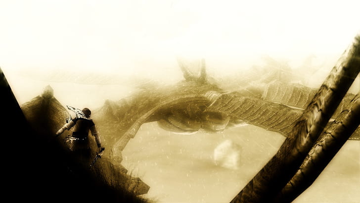 Shadow of the Colossus HD, video games, HD wallpaper