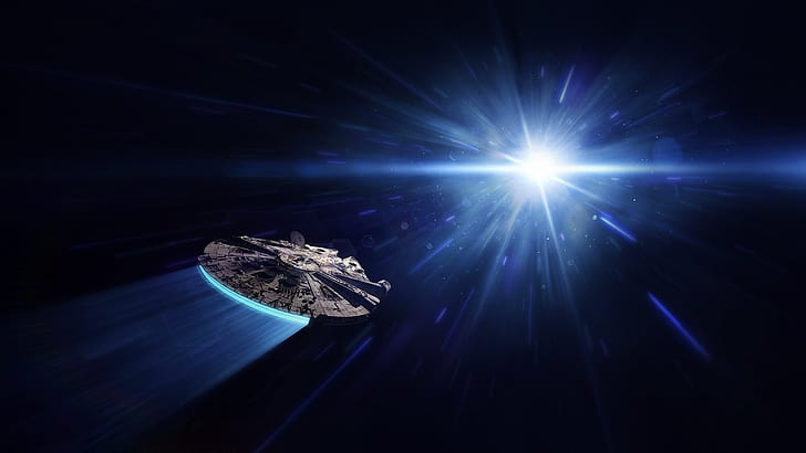 Star Wars, Millennium Falcon, Space