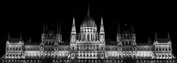 Budapest, European Union, palace, Hungarian Parliament Building, HD wallpaper