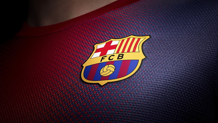 FC Barcelona, text, western script, close-up, indoors, communication, HD wallpaper