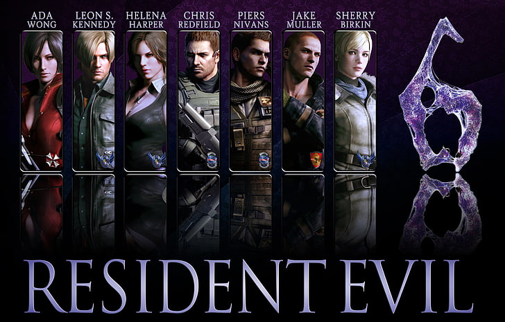 Resident Evil wallpaper, game, Resident Evil 6, Leon Scott Kennedy, HD wallpaper