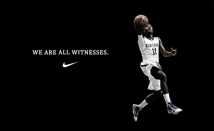 John Wall   Basketball, Nike advertisement, Sports, black background, HD wallpaper