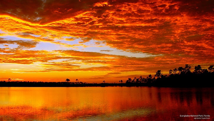 Everglades National Park, Florida, National Parks, HD wallpaper
