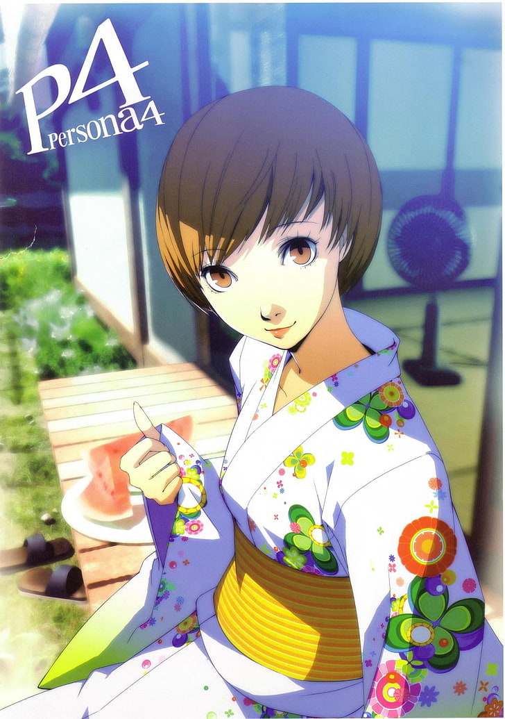 Persona 4, Persona series, Satonaka Chie, one person, women