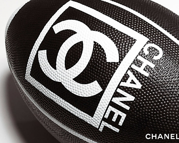 Chanel, Ball, Rugby, close-up, communication, no people, textile