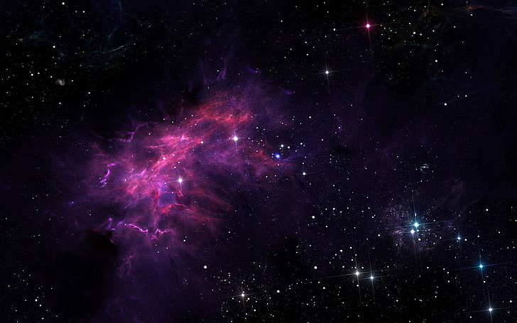 4K Neon Purple SPACE  STARS Moving Background  AAVFX  Live  Wallpaper on Make a GIF
