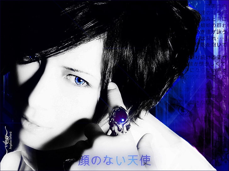 Hd Wallpaper Gackt Portrait Headshot One Person Looking At Camera Front View Wallpaper Flare