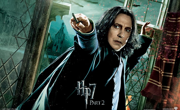 HP7 Part 2 Snape, Harry Potter 7 part 2 movie cover, Movies, harry potter and the deathly hallows