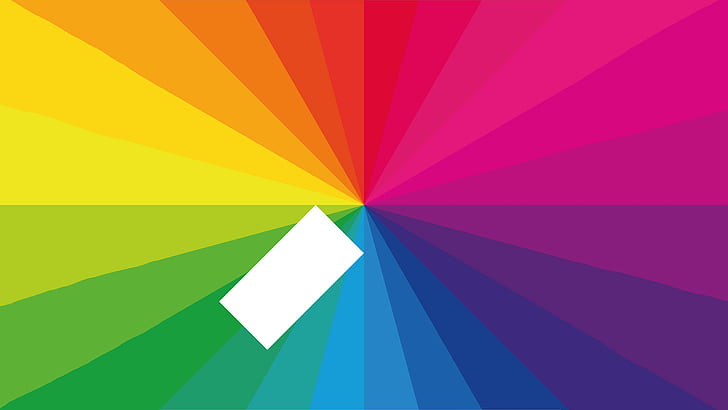 cover art artwork digital art jamie xx colorful spectrum