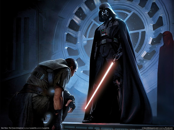 darth vader force StarWars force unleashed Video Games Star Wars HD Art