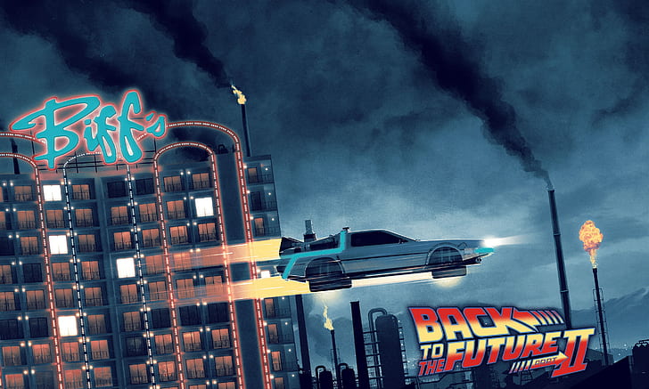 Back To The Future Ii 1080p 2k 4k 5k Hd Wallpapers Free Download Wallpaper Flare