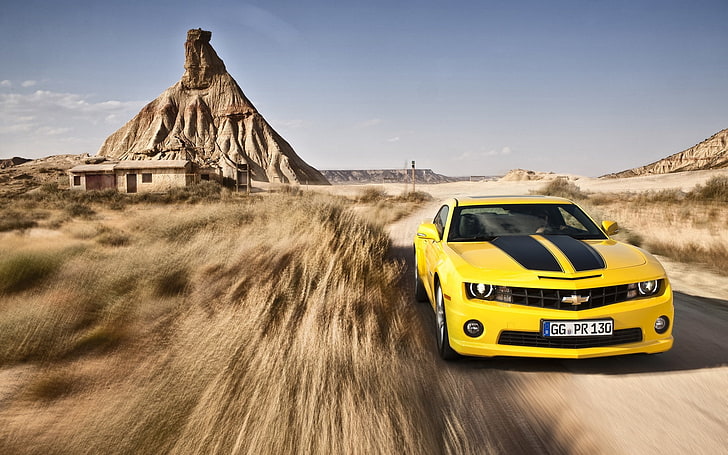 HD wallpaper: yellow canyon bumblebee chevrolet camaro 1920x1200 Cars  Chevrolet HD Art | Wallpaper Flare