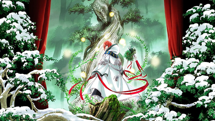 Anime, The Ancient Magus' Bride, Chise Hatori, plant, representation, HD wallpaper