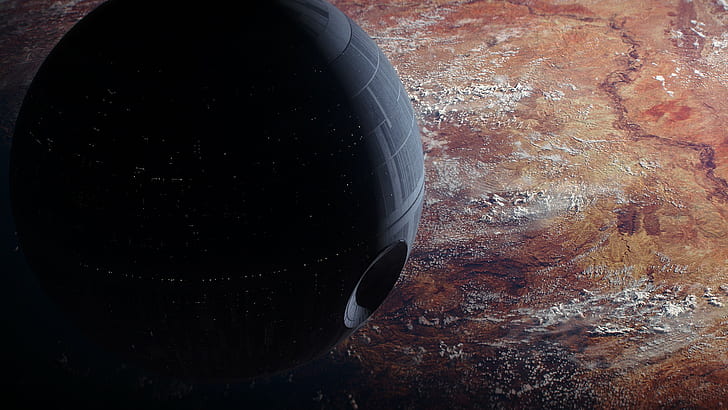 Rogue One: A Star Wars Story, movies, Death Star, no people, HD wallpaper