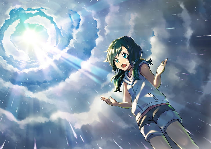 Hd Wallpaper Anime Weathering With You Hina Amano Wallpaper Flare