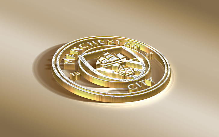 Soccer, Manchester City F.C., Emblem, Logo